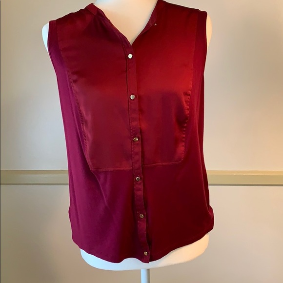 ANN TAYLOR SLEEVELESS BLOUSE - Picture 1 of 8